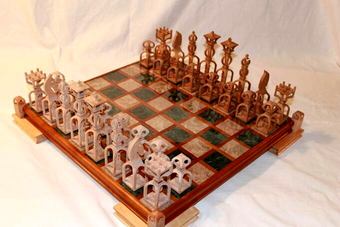 How To Make 3D Chess Pieces From Wood On A Scroll Saw